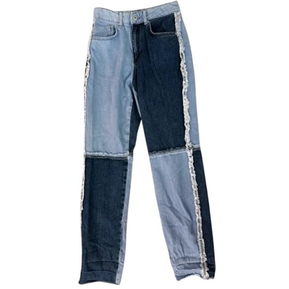 The Ragged Priest Quarter Panel Equilibrium Mom Jeans - Picture 7 of 10